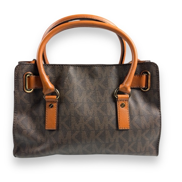 Michael Kors Hamilton Logo Satchel - Picture 6 of 16